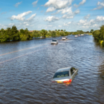 Image of flooded road in Florida